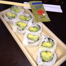 Gluten-free sushi roll from Blue Ribbon Sushi